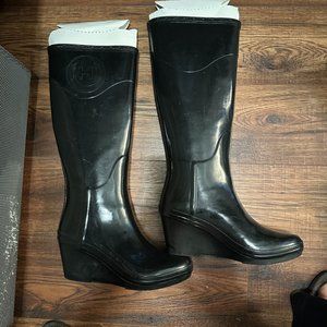 Hunter Wedge Tall Rain Boots